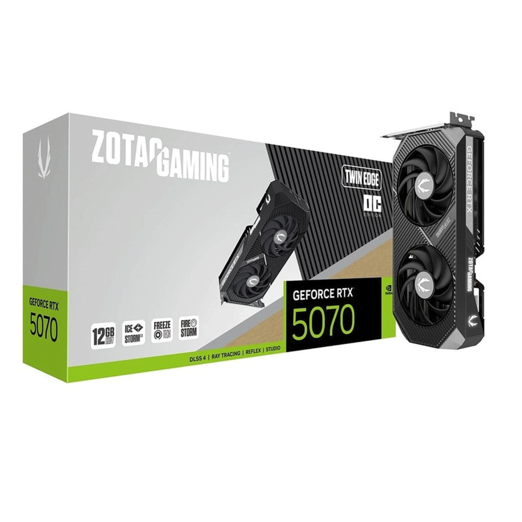VGA Zotac Gaming GeForce RTX 5070 Twin Edge OC 12GB
