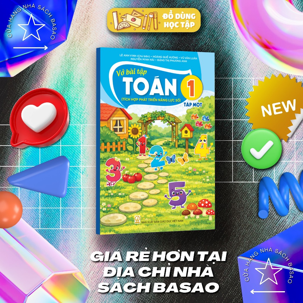 Vở Bài Tập Toán Lớp 1 Tập 1_