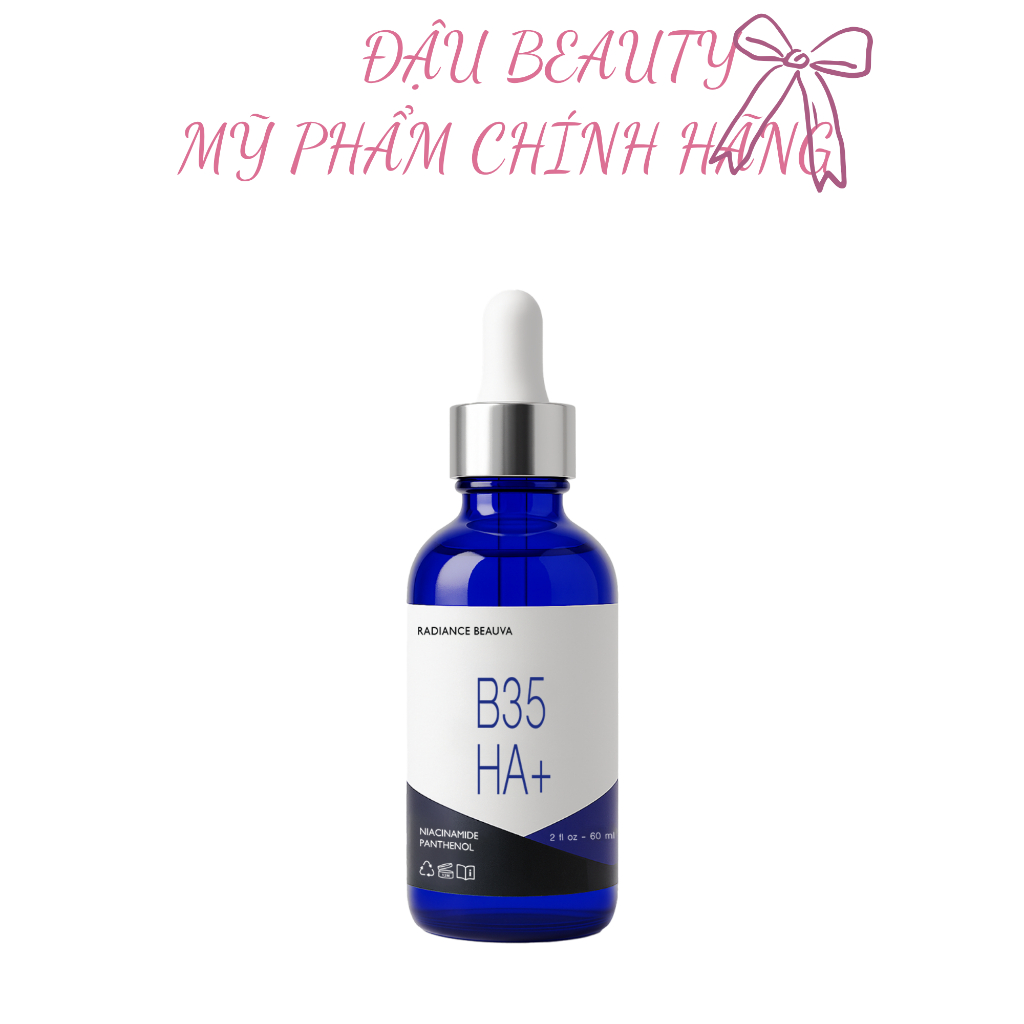 [Công ty] Serum B5 Radiance Beauva B35 HA+ Cấp Nước, Làm Dịu, Phục Hồi Cho Mọi Loại Da 60ml