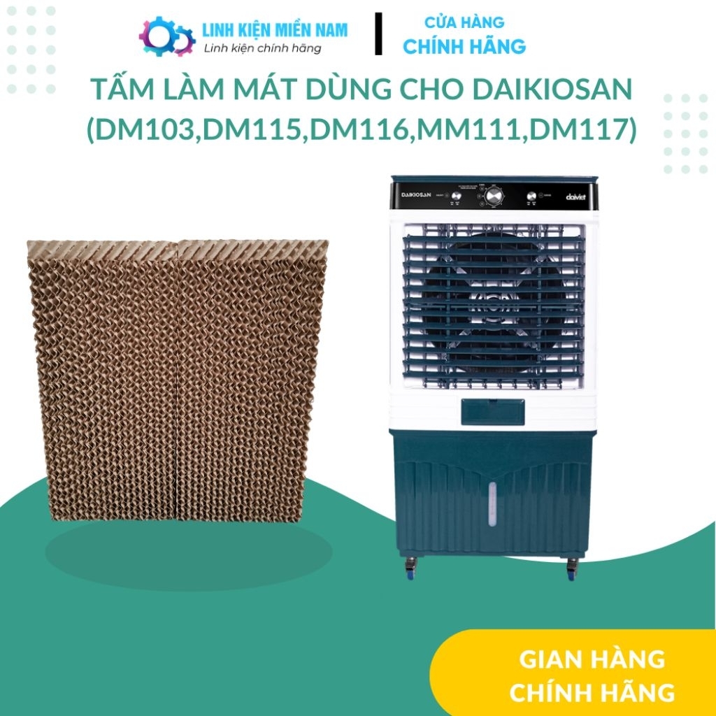 Tấm làm mát dùng cho Daikiosan DM103,DM115,DM116,MM111,DM117