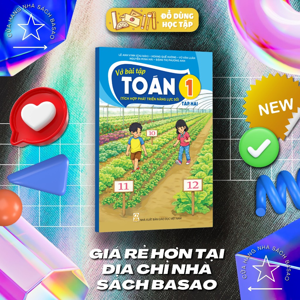 Vở bài tập Toán Lớp 1 Tập 2