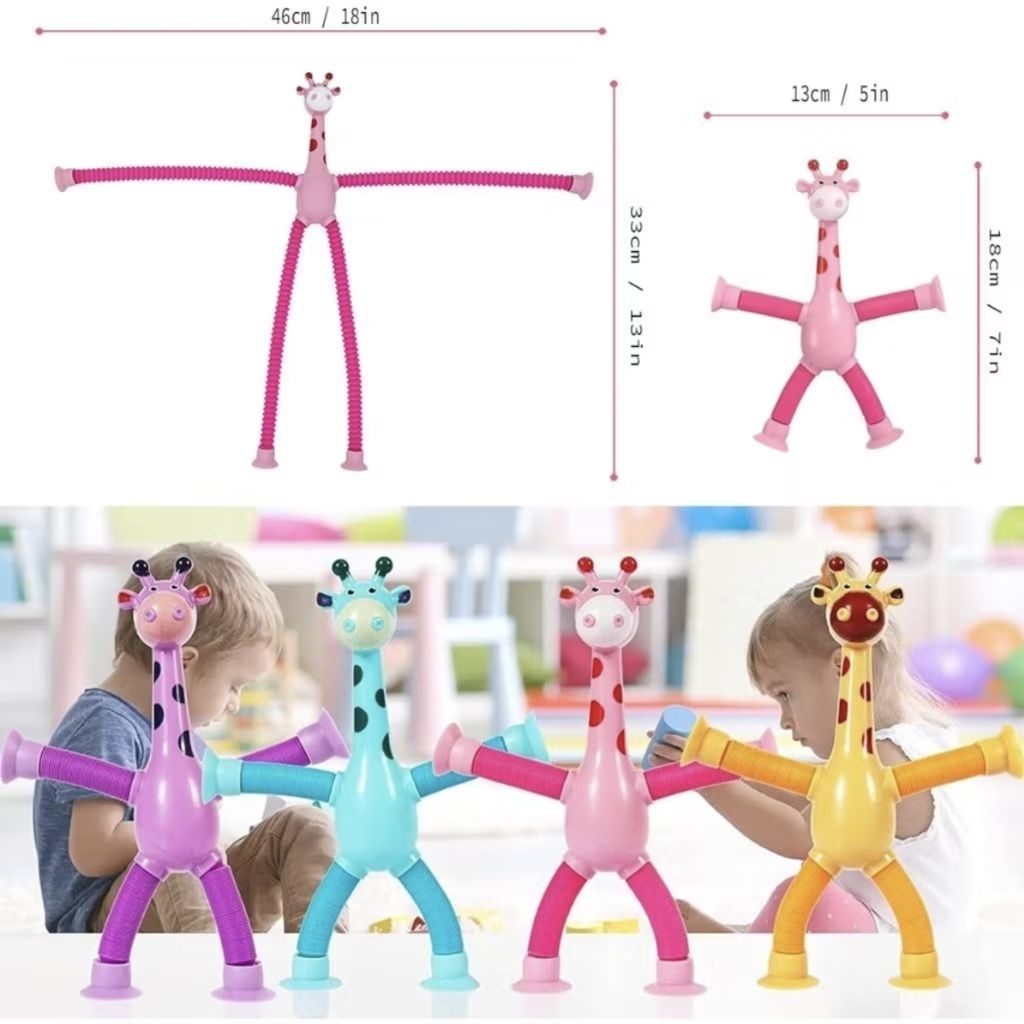 [Đồ chơi tuổi thơ] Hươu lò xo phát sáng
