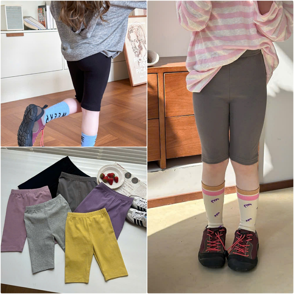 AMBB KIDS - Quần legging lửng cho bé chuẩn AMBB chính hãng chuẩn xuất xứ Quảng Châu sz 2-12 tuổi (HK