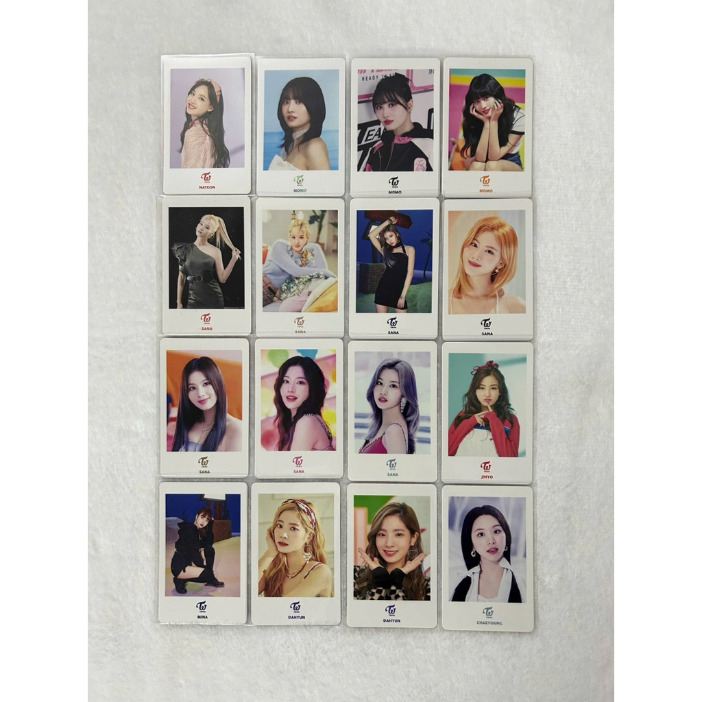 [OFFICIAL]Twice POLA_Card pola nhật Nayeon, Momo, Sana, Jihyo, Mina, Dahyun, Chaeyoung chính hãng