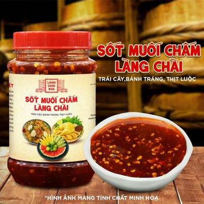 Sốt muối chấm Làng Chài Xưa 290g nguyên liệu tươi chấm đa dạng trái cây, thịt luộc, hải sản