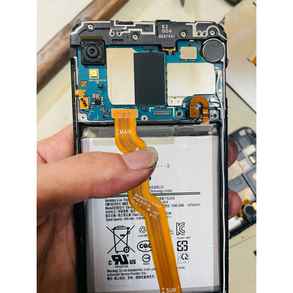 xác lấy linh kiện main Samsung a10