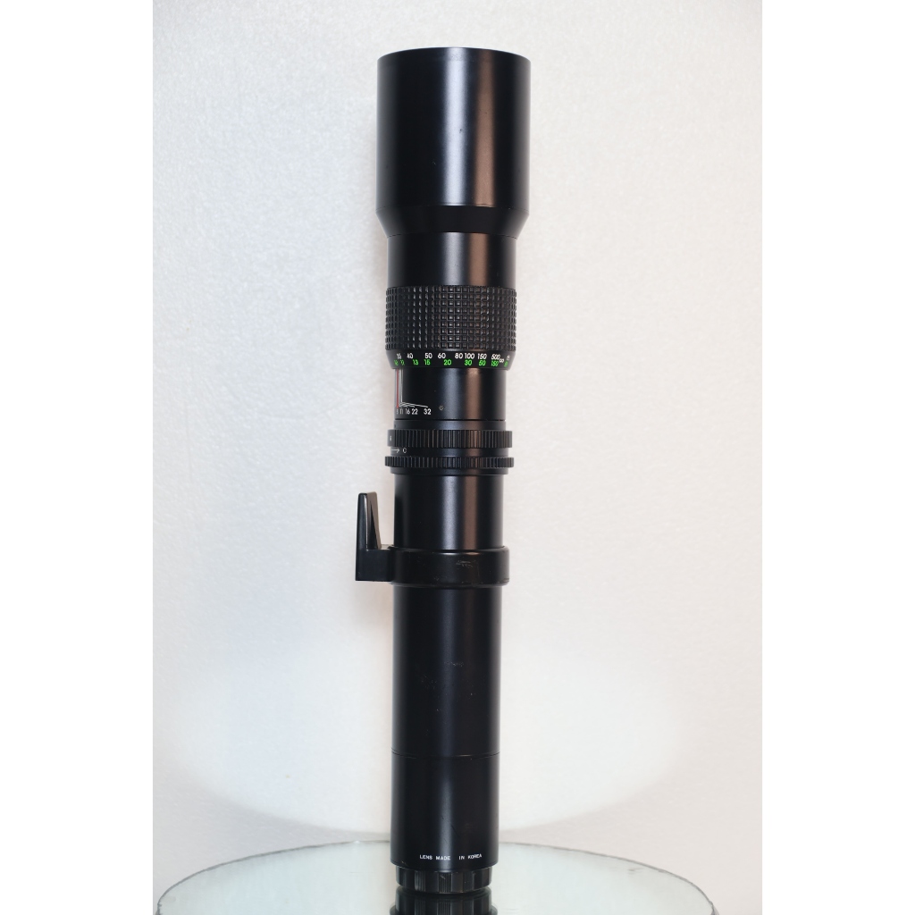Lens SP-500 500mm f/8 T-Mount / T2 Mount  Kèm 2x tiêu cự (thấu kính sau 99% , thấu kính trước 95%) - Hoạt động tốt) - Lens máy ảnh