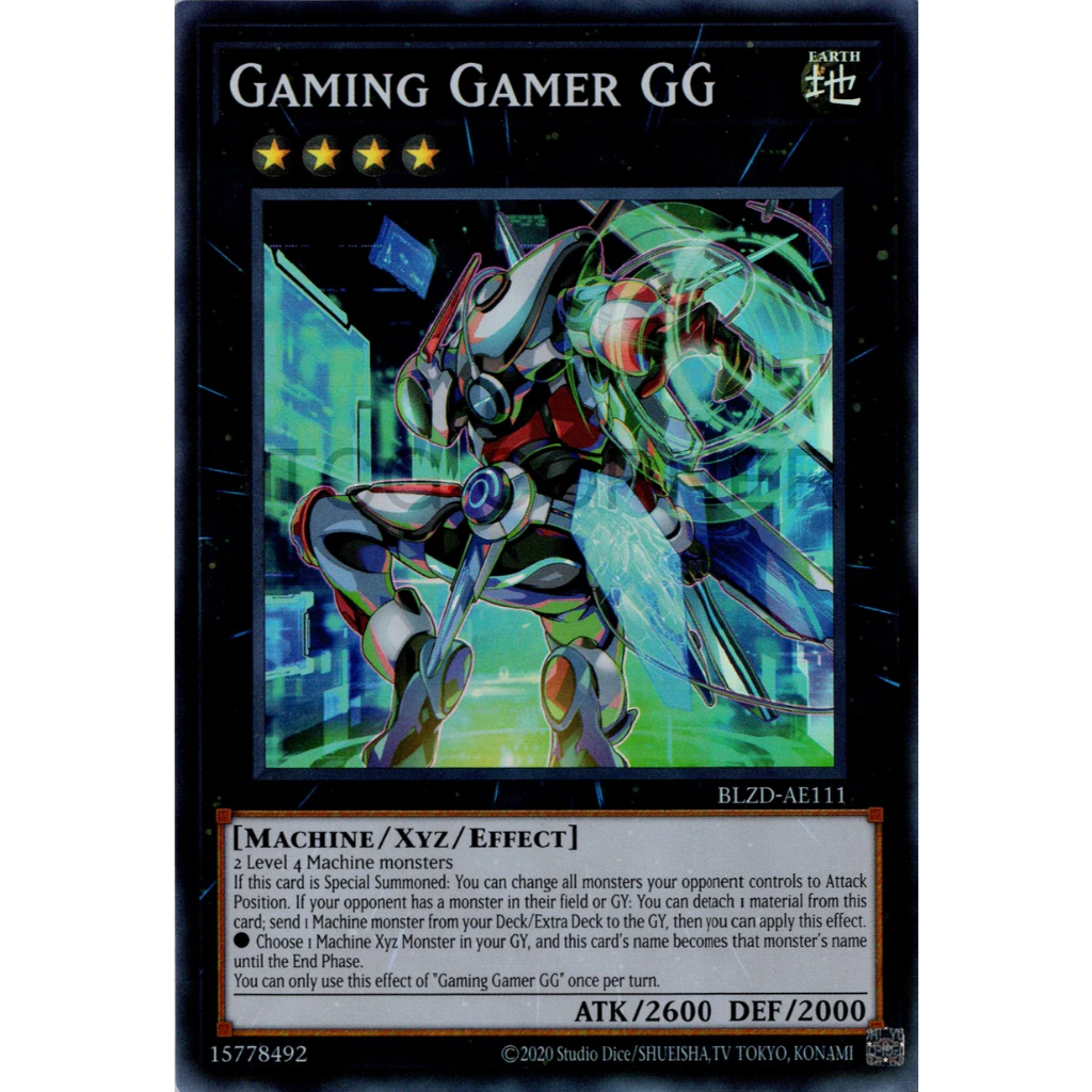 (PhUyên) Thẻ bài AE BLZD-AE111 Gaming Gamer GG (SR)