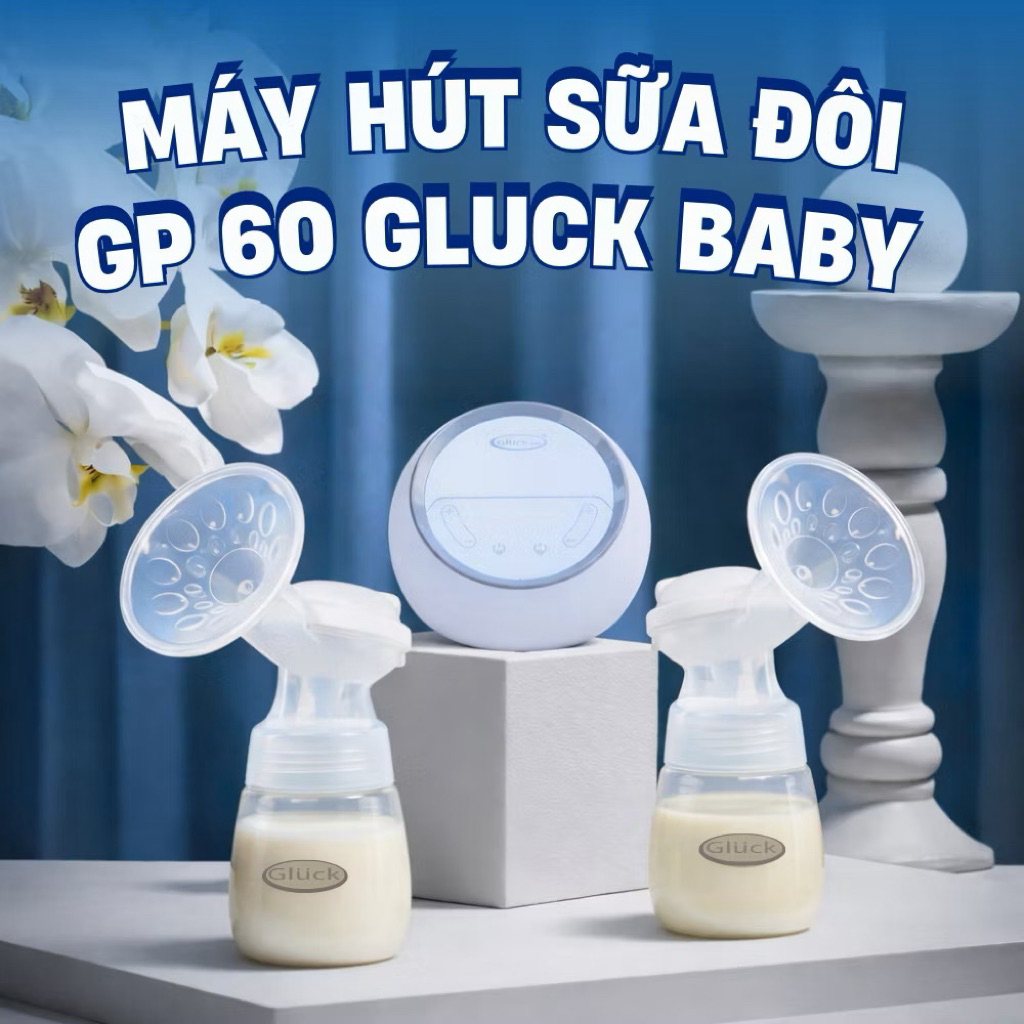 Van chân không và màng hút máy hút sữa GLUCK Baby GP60-Phụ kiện thay thế máy hút sữa Gluck , van mỏ 
