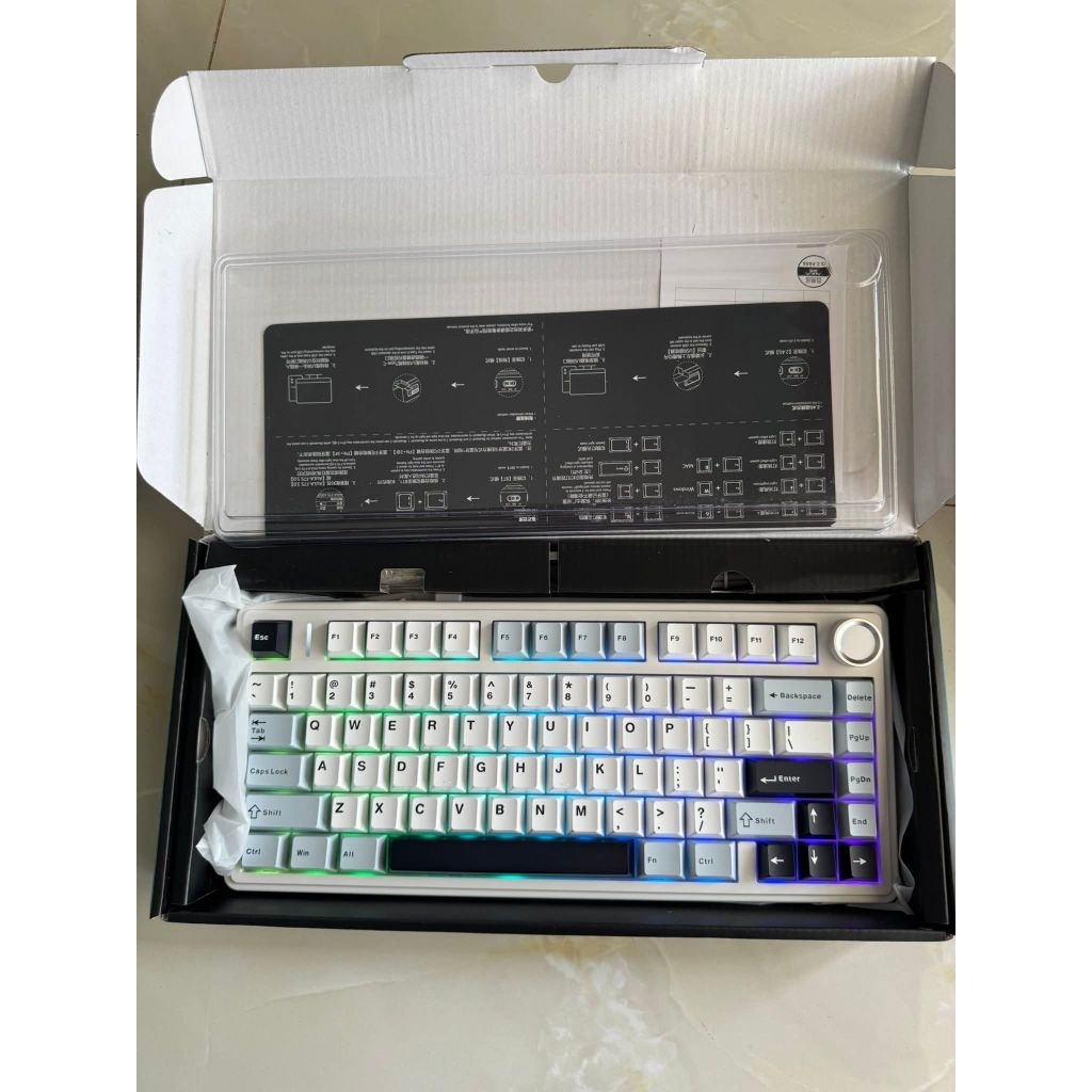 Bàn phóm cơ Aula F75 3 mode