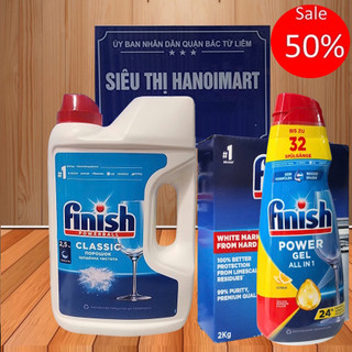 Bột rửa bát finish 2.5kg made in eu, bột rửa bát finish 2.2kg japan
