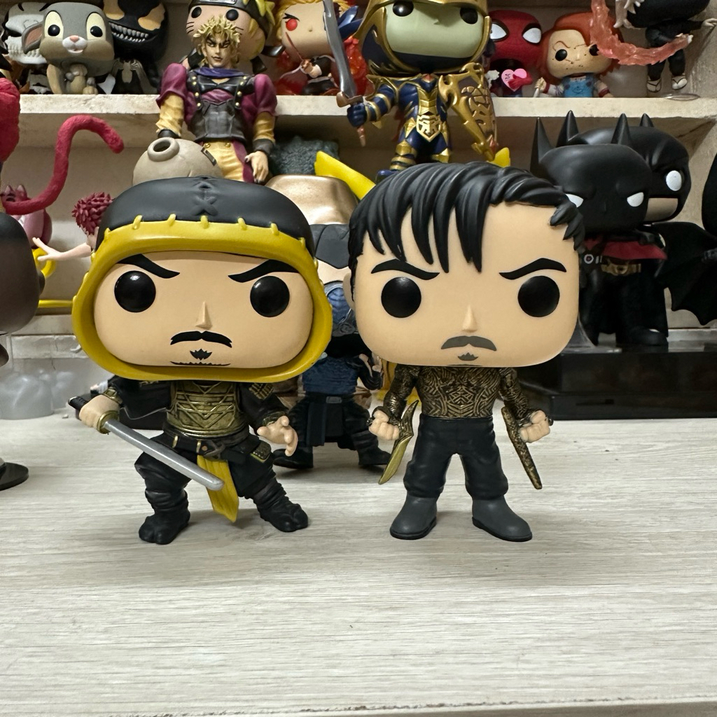 Funko Pop Movies / Mortal Kombat / Cole Young/ Scorpion / Chase (2nd nobox real)