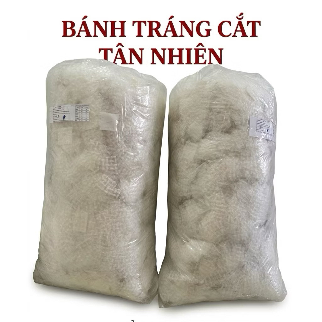 (có link sĩ từ 2 bao) Bánh tráng cắt Tân Nhiên -bao 10kg- Đặc sản Tây Ninh