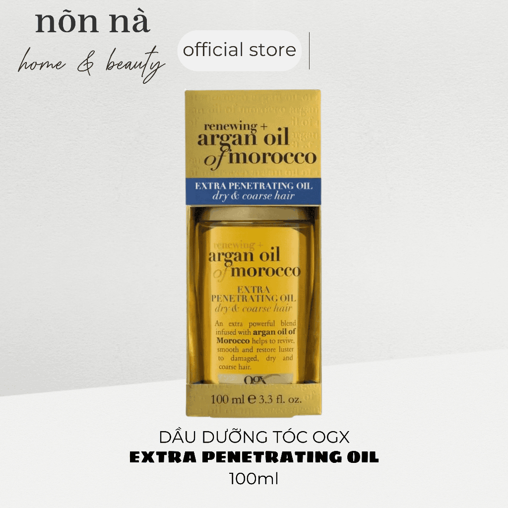 Dầu Dưỡng Tóc OGX Renewing Argan Oil Of Morocco Extra Penetrating Oil 100ml