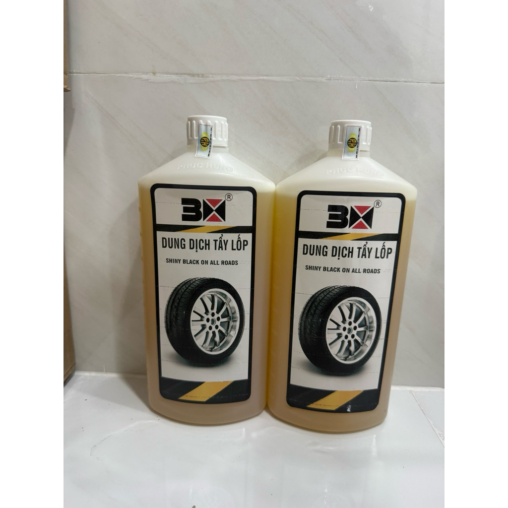COMBO 2 CHAI TẨY LỐP 3X CLEAN CHÍNH HÃNG