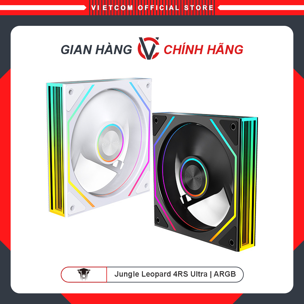 FAN LED ARGB Leopard 4RS Ultra - Phiên bản gió thổi xuôi và thổi ngược