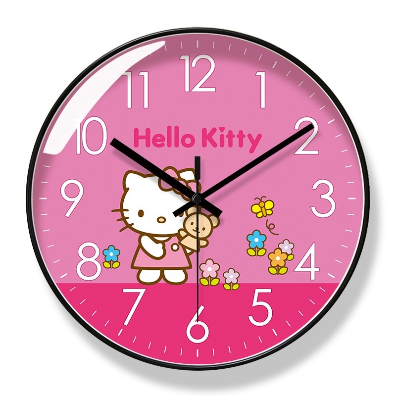 Đồng hồ treo tường Hello Kitty