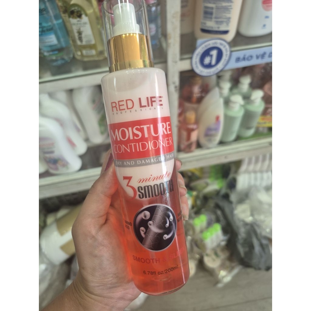 Xịt dưỡng redlife giúp bóng tóc hương thơm 200ml