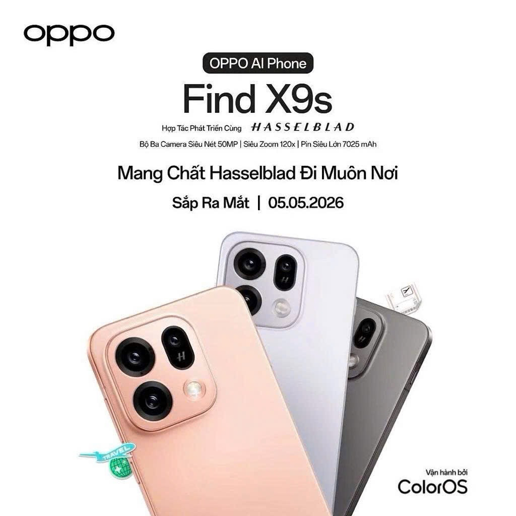 Oppo Find X9s 5G (6.6in/12gb/256gb) New Seal 100% chính hãng | BigBuy360 - bigbuy360.vn