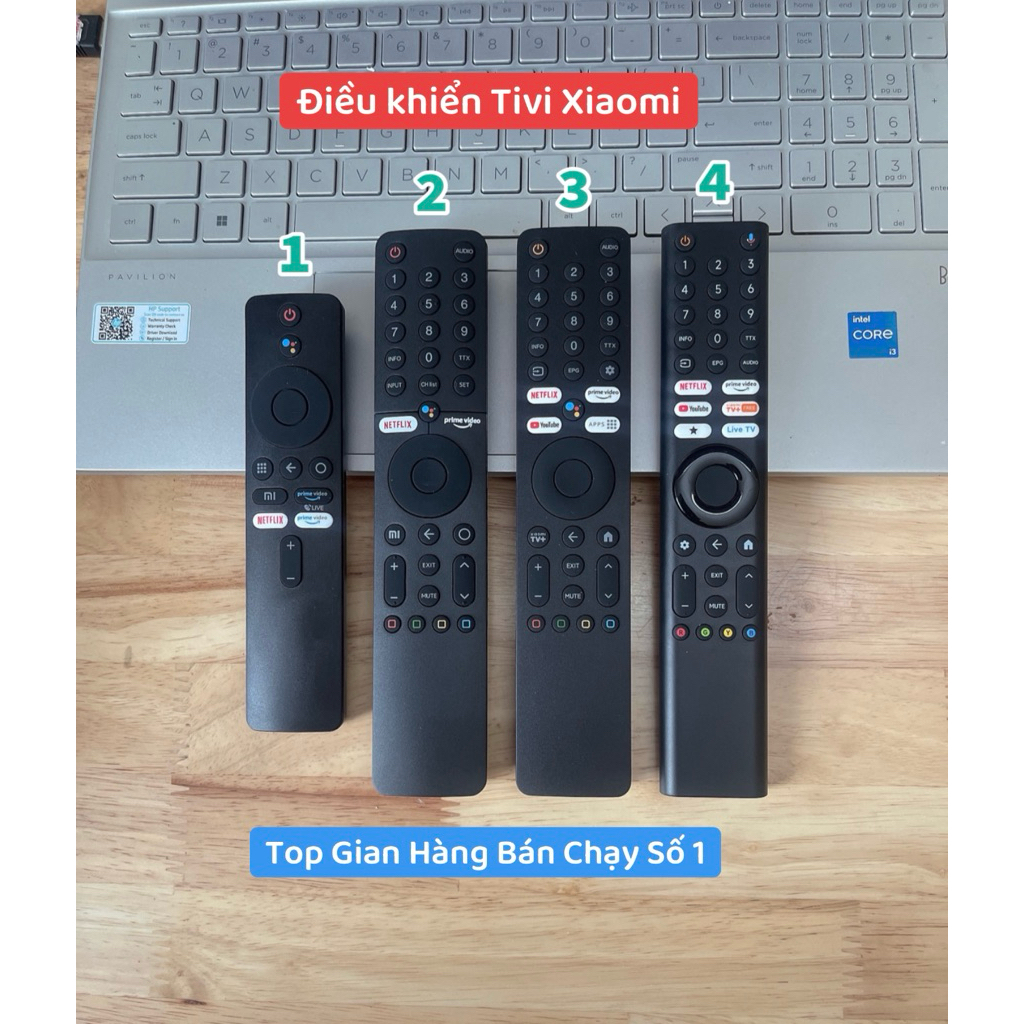 Điều khiển Tivi Xiaomi giọng nói hàng cao cấp( Dùng chung tất cả Tivi Xiaomi)