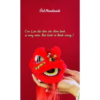 đầu lân mini, đầu lân mô hình