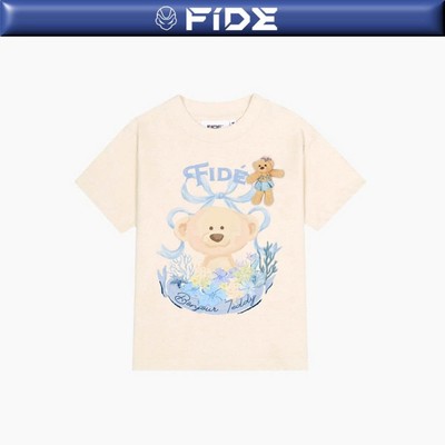 Áo Babytee Summer nữ cotton cổ tròn fom nữ FIDE BABYTEE 36 ( kèm gấu đính)