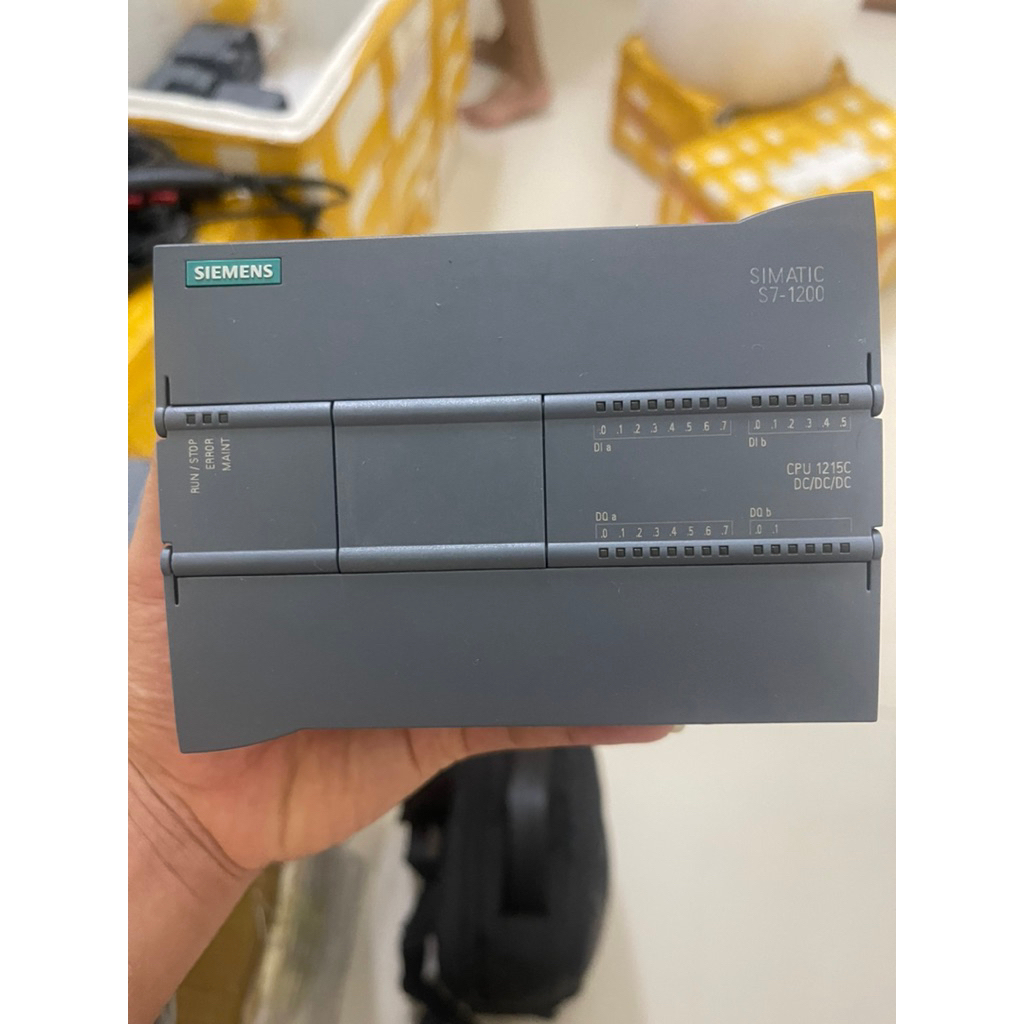 PLC Siemens S7-1200 CPU 1214DCDCDC / 1215C DC/DC/DC Transistor V4 – Hàng Đã Qua Sử Dụng Hoạt Động Ổn