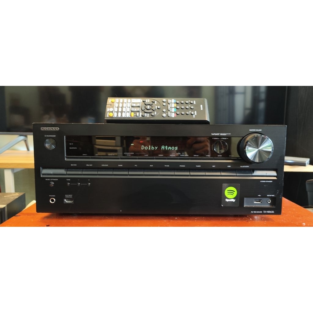 Amply 7.2 onkyo NR636 HDMI 4K Atmos, Wifi, Bluetooth