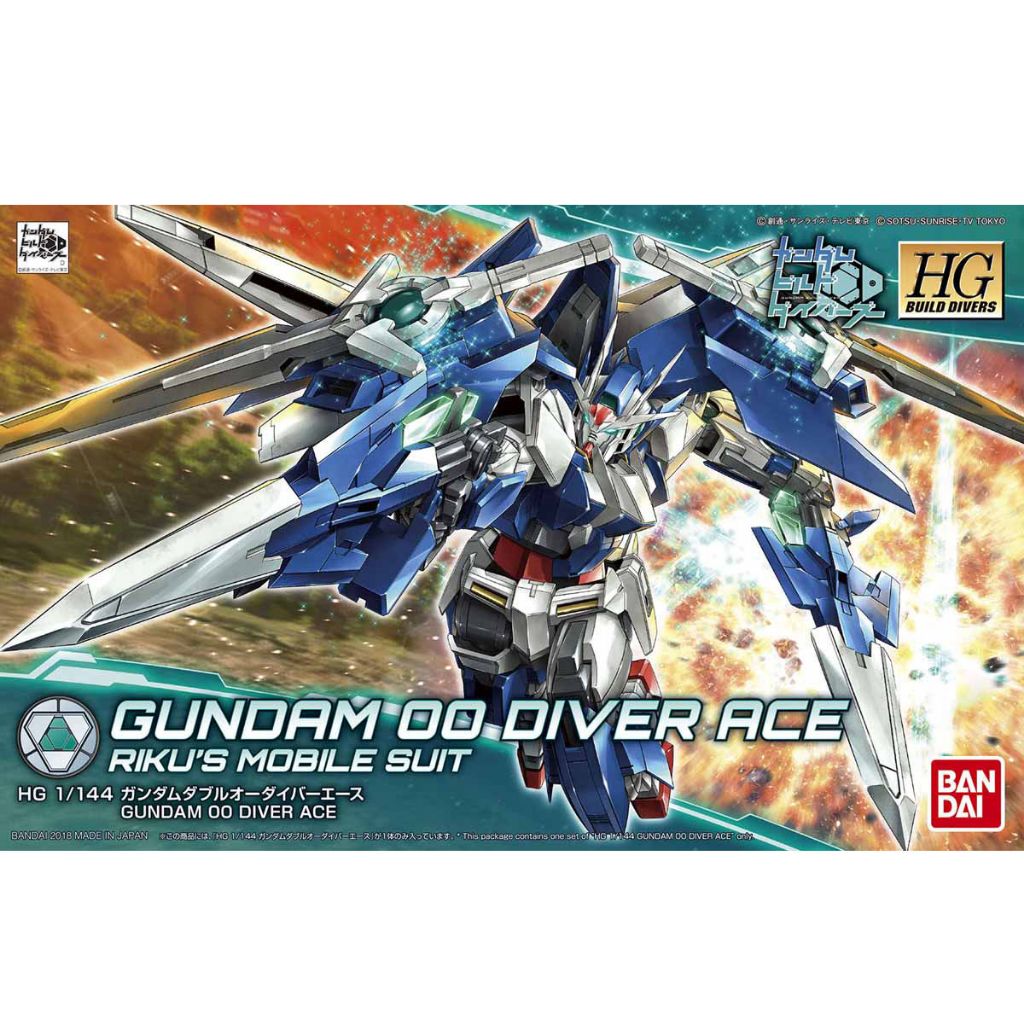 Mô Hình BANDAI HGBD 1/144 GUNDAM 00 DIVER ACE