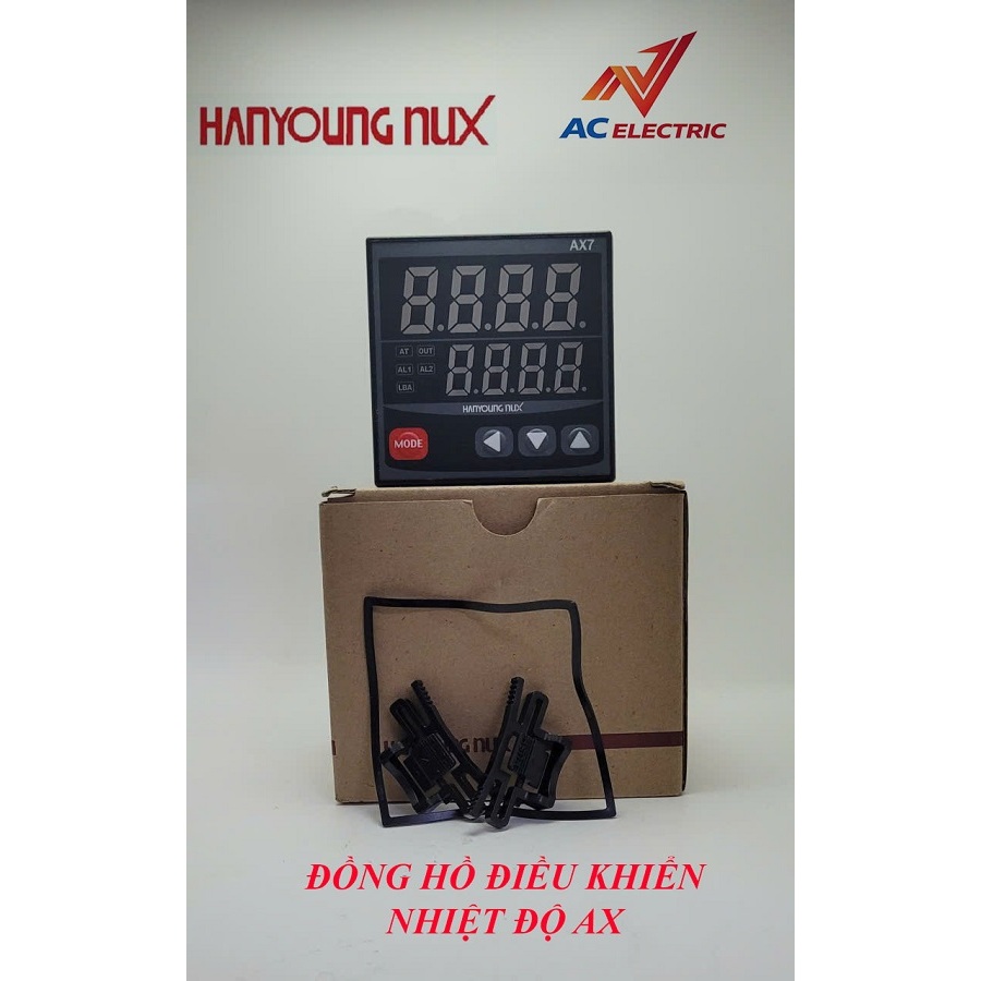Đồng hồ đo nhiệt độ /Bộ điều khiển nhiệt độ Hanyoung AX7- 1A, AX7- 2A, AX7- 3A, AX7- 4A
