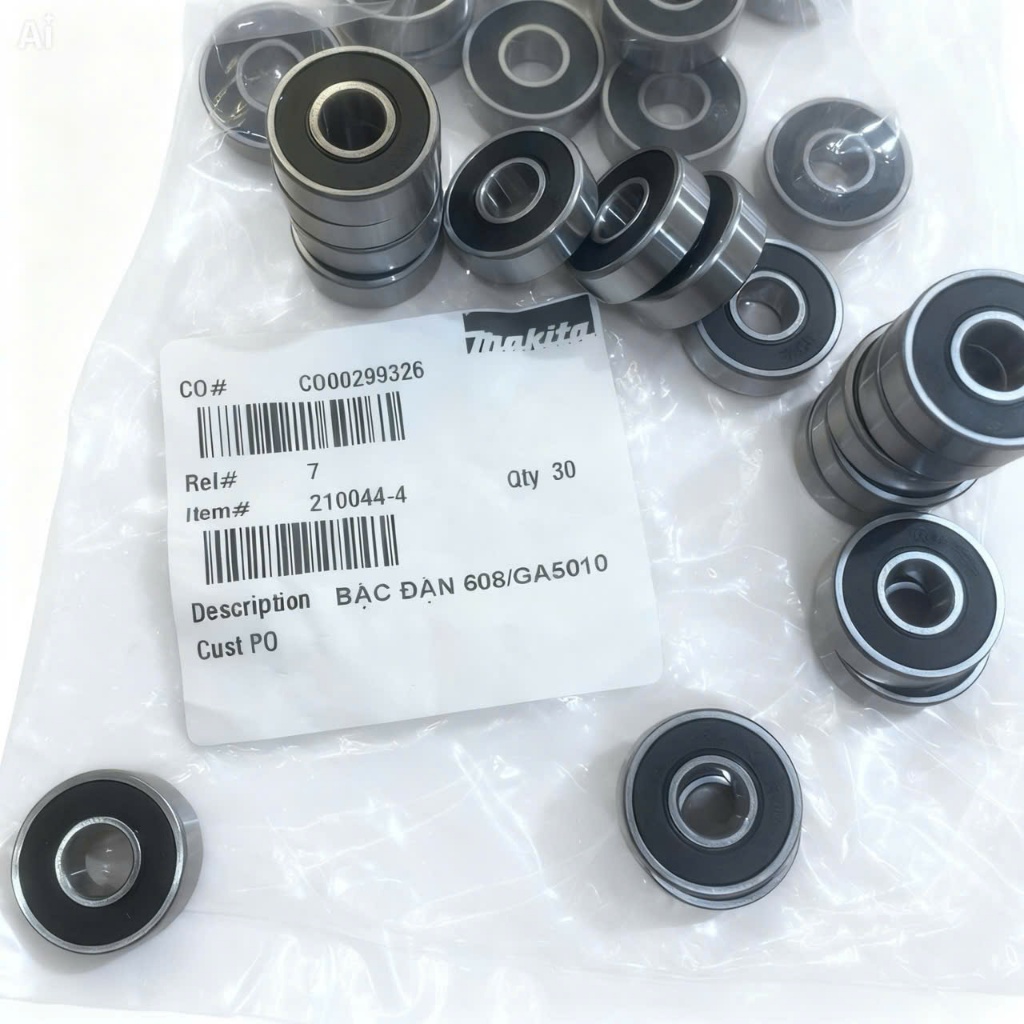 Vòng bi/ bạc đạn 608 CHL lắp máy Makita 210044-4