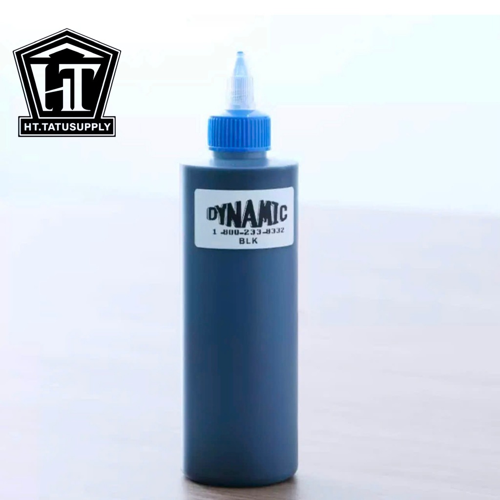 Mực Tập Phun Xăm và Xăm Hình Dynamic - Chai To 8oz 240ml