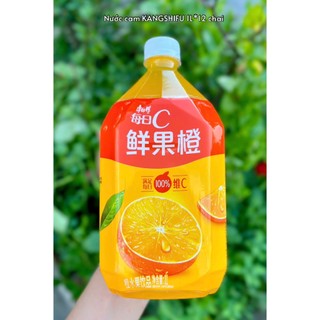 1 Thùng 12 Chai Nước Ép Trái Cây - Trà Hoa Quả Nhiệt Đới Giải Khát Kangshifu Sẵn Nhiều Vị