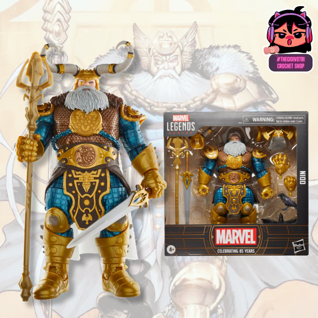 MARVEL LEGENDS (AUTHENTIC) HIGH QUALITY ACTION FIGURE "ODIN - 85TH MARVEL" (NEWSEAL)