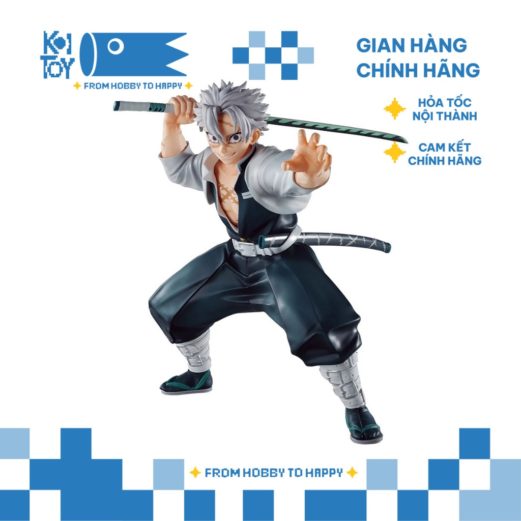 [Hàng Chính Hãng] Mô hình Kimetsu No Yaiba - Sanemi Shinazugawa Masterlise - Ichiban Kuji Figure