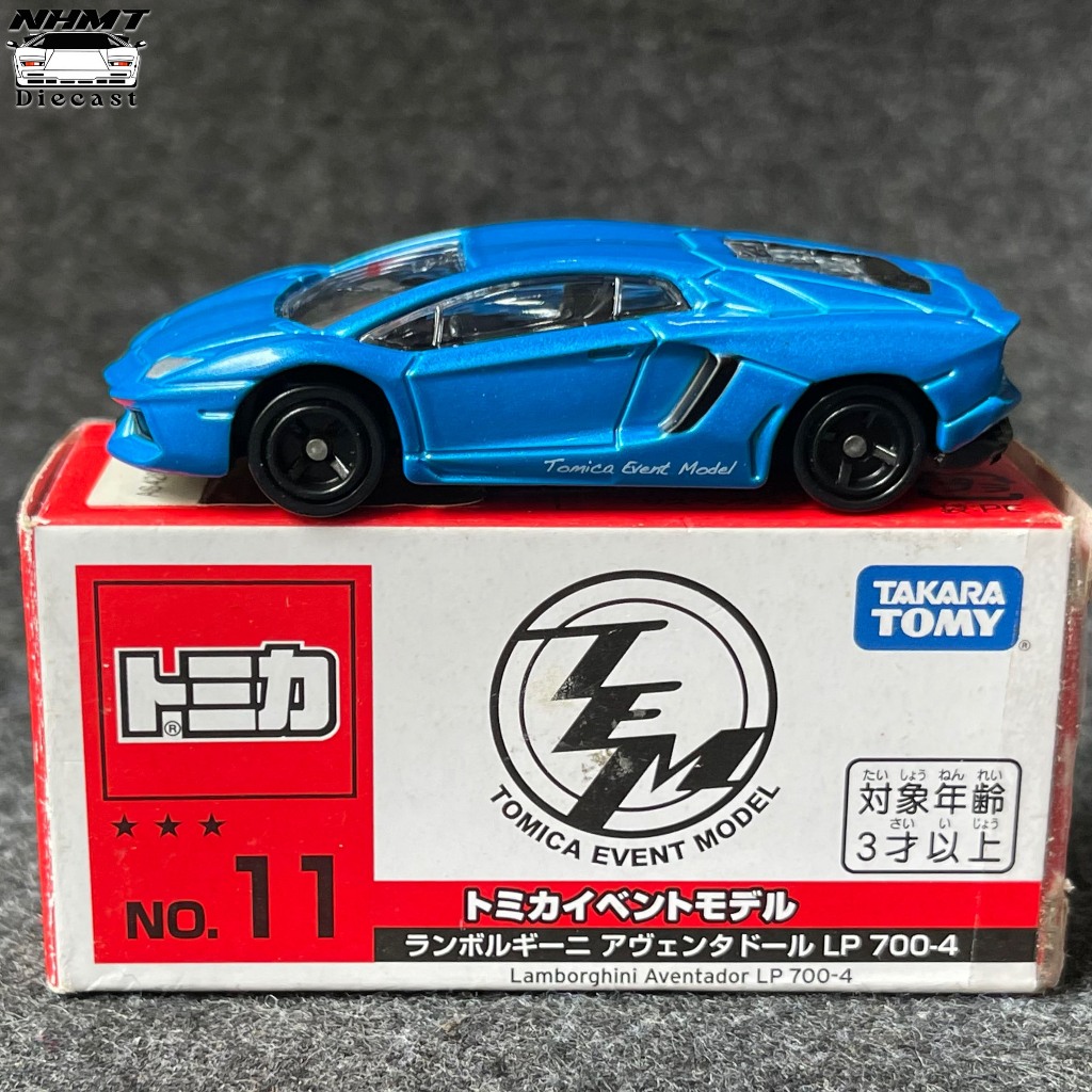 Mô Hình Xe - TOMICA *EVENT MODEL* Lamborghini Aventador lp700-4 No.11 ( đã qua sử dụng , còn hộp giấ