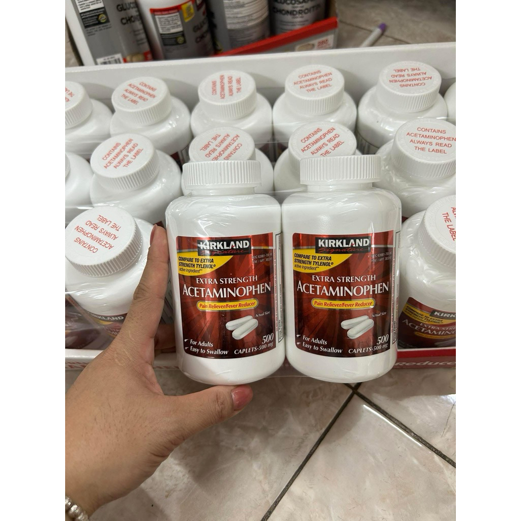 Kirkland Signature Extra Strength Acetaminophen 500mg