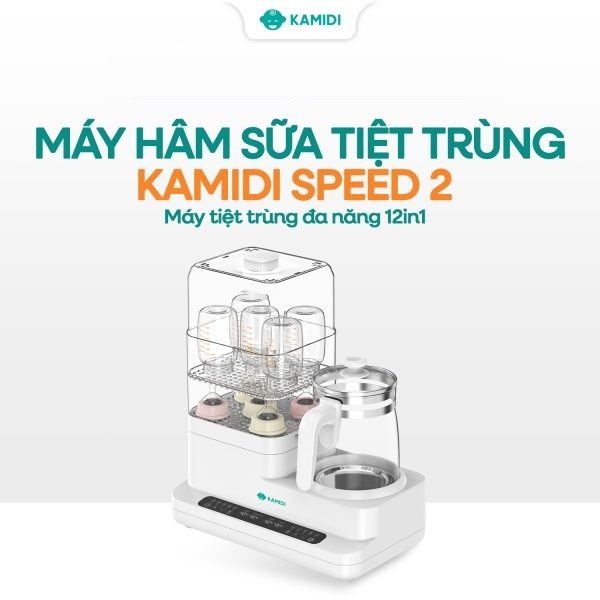 Máy hâm sữa tiệt trùng đa năng Kamidi Speed 2