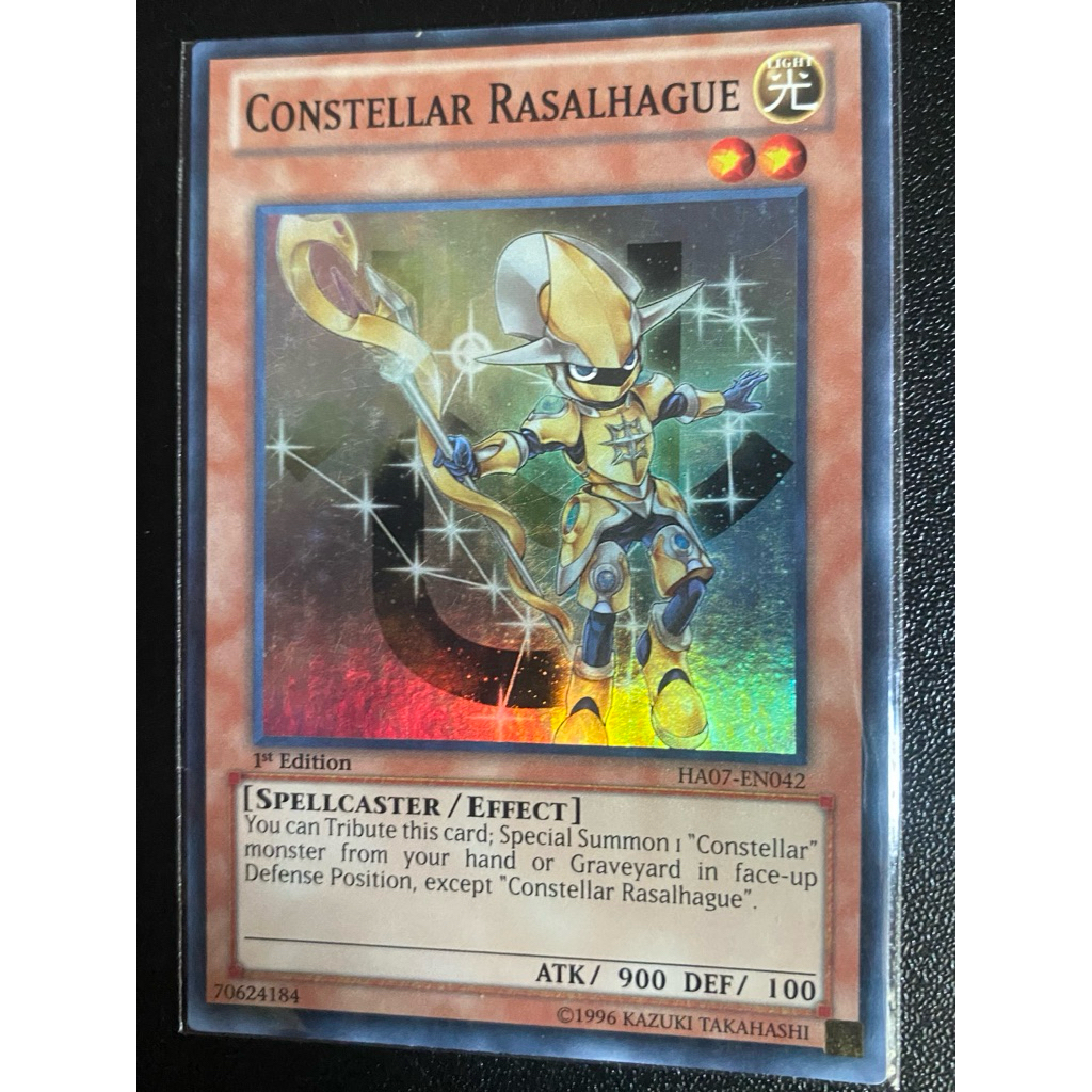 Thẻ Bài Yu-Gi-Oh Constellar Rasalhague (HA07-EN042)- Super Rare - 1st Edition - Tiếng Anh Chính Hãng