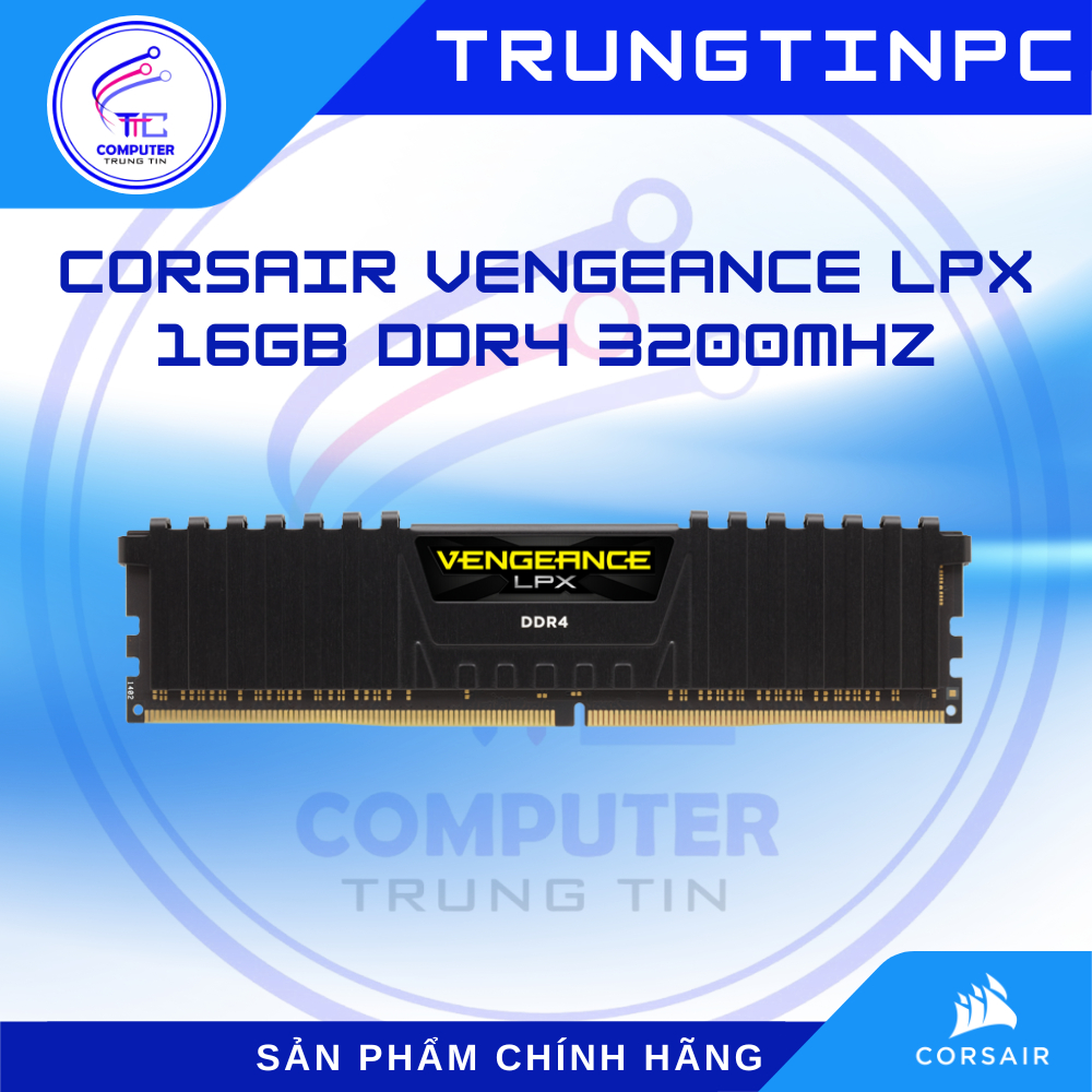 RAM Corsair Vengeance LPX 16GB DDR4 3200MHz