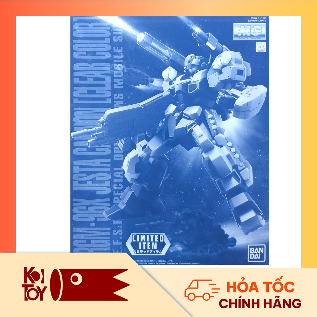 [Hàng Chính Hãng] Mô hình MG 1/100 JESTA CANNON (LIMITED CLEAR COLOR)