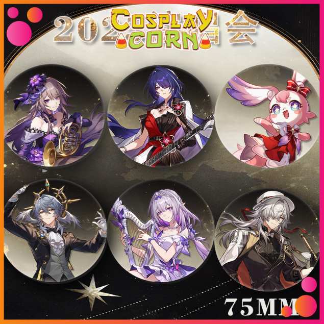 [ Xả Kho ] Huy Hiệu Honkai Star Rail HSR Star Rail 2025 Concert - corn.cosplay.shop