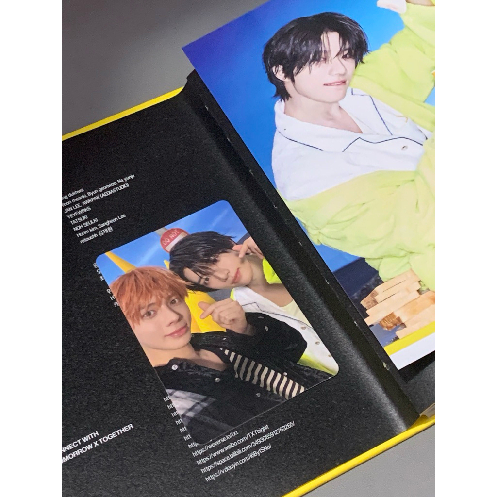 SẴN CARD TXT 7TH YEARS CHÍNH HÃNG