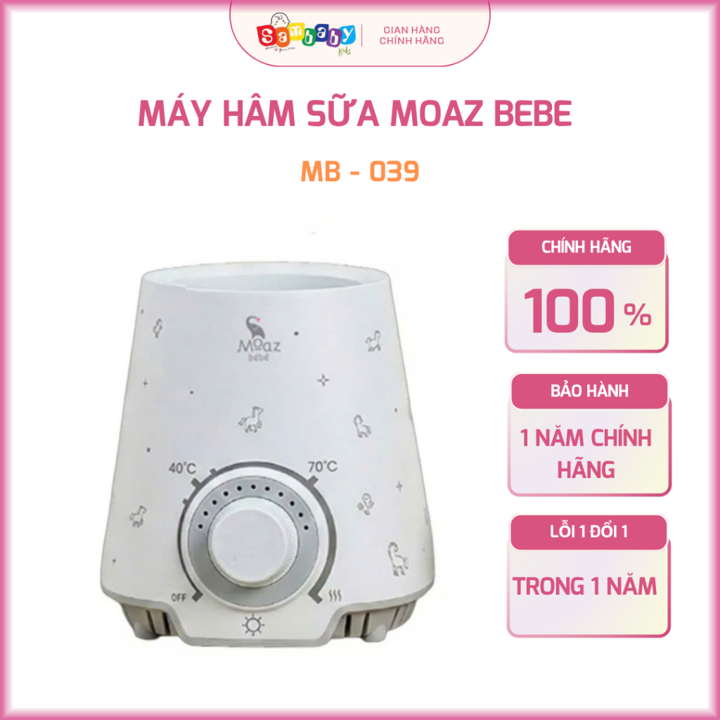 Máy hâm sữa Moaz Bebe Mb039