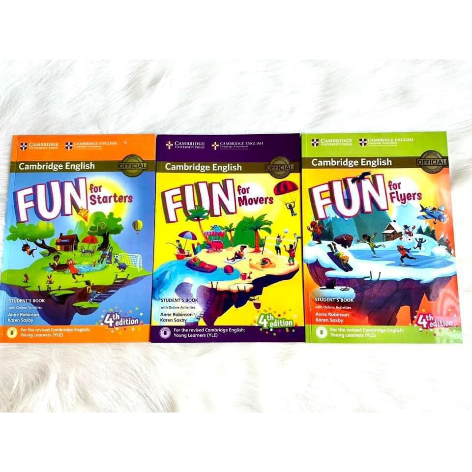 Fun For Starters, Movers, Flyers - có file nghe