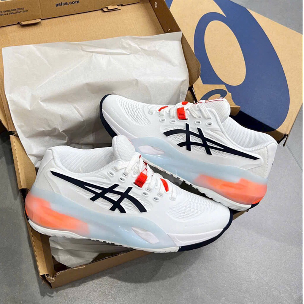 Giày Asics Gel Resolution X White Indigo Fog