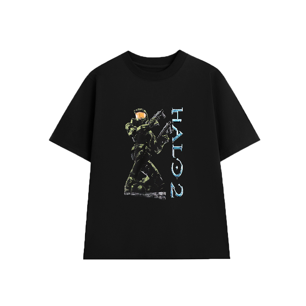 Áo Thun HALO 2 - Microsoft Game 03, Unisex Form Rộng Cotton Mềm