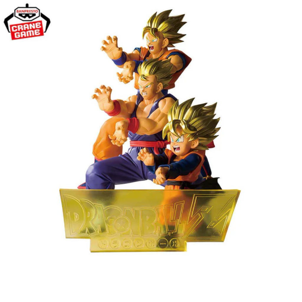 Mô hình Goku- Gohan- Gotenk blood of saiyan chính hãng Bandai