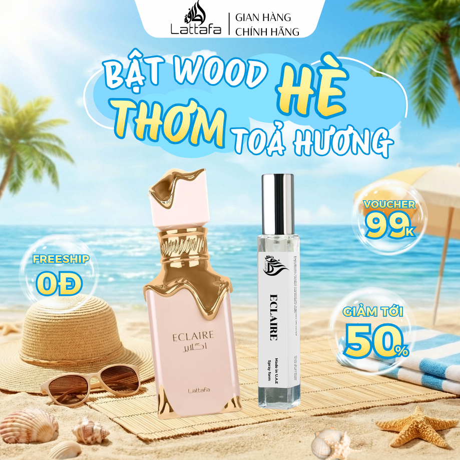 Chiết 10ml | Nước Hoa Nữ Lattafa Eclaire Eau De Parfum