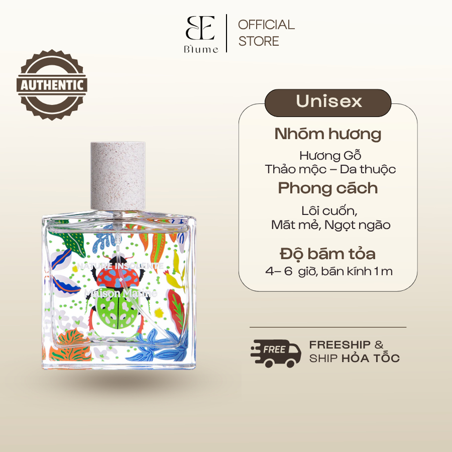[ Mẫu Thử 10ML ] Nước Hoa Nature Insolente mùi mát mẻ - Blume Tiệm Nước Hoa
